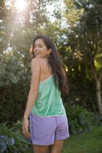 Load image into Gallery viewer, Sport Chic Green Apple Velour Top