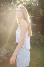 Load image into Gallery viewer, Sport Chic Lavender Velour Top