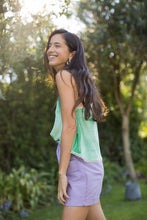Load image into Gallery viewer, Sport Chic Green Apple Velour Top
